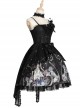 Virgin Flower Series JSK Gothic Lolita Light Hanayome Tea Party Sling Dress