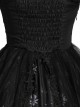 Virgin Flower Series JSK Gothic Lolita Light Hanayome Tea Party Sling Dress