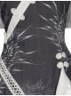 Solitary Crane Cries Series OP Chinese Style Cheongsam Elegant Light Classic Lolita Short Sleeve Dress