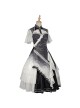Solitary Crane Cries Series SK Chinese Style Elegant Light Classic Lolita Long Skirt
