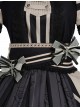 Pirate Boat Series OP Retro Irregular Big Hem Punk Lolita Short Sleeve Dress