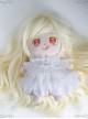 Cotton Doll 20cm Doll Sweetie Light Golden Long Curly Wig Cute Doll Lolita Wigs