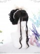 Dark Brown Long Curly Wig Classic Lolita Daily Style Wigs