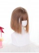 Gradient Short Straight Wig Classic Lolita Daily Style Wigs