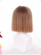 Gradient Short Straight Wig Classic Lolita Daily Style Wigs