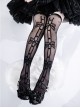 Annie's Gift Series Bowknot Pattern Summer Glass-silk Ultra-Thin Sweet Lolita Stockings