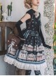 Box Theater Series OP Printing Embroidery Normal Waist Doll Collar Classic Lolita Dress