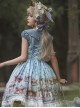 Box Theater Series OP Printing Embroidery Normal Waist Doll Collar Classic Lolita Dress