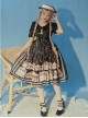 Box Theater Series OP Classical Embroidery A-line Hem Classic Lolita Short Sleeve Dress