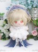 Cotton Doll 20cm Cute Doll Lolita Accessories Little Dream Aurora Color Multicolor Gradient Doll Wigs