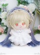 Cotton Doll 20cm Cute Doll Lolita Accessories Little Dream Aurora Color Multicolor Gradient Doll Wigs