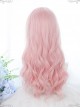 Cute Strawberry Daily Gentle Pink Long Curly Wig Sweet Lolita Wigs