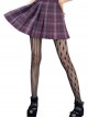 Spring Summer Hollowed Out Fishnet Silk Stockings Gothic Lolita Pantyhose