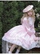 Elegant Pure Color Princess Streamer Yarn Simple Fairy Classic Lolita Long Sleeve Dress