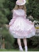 Elegant Pure Color Princess Streamer Yarn Simple Fairy Classic Lolita Long Sleeve Dress