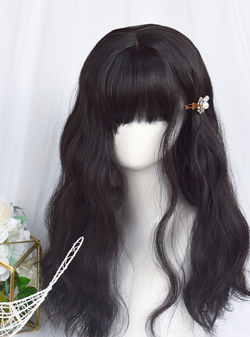 Cute Medium Length Wool-curly Wig Sweet Lolita Wigs