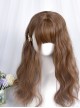 Cute Medium Length Wool-curly Wig Sweet Lolita Wigs