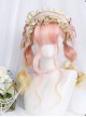 Cute Medium Length Wool-curly Wig Sweet Lolita Wigs