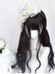 Cute Medium Length Wool-curly Wig Sweet Lolita Wigs