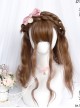 Cute Medium Length Wool-curly Wig Sweet Lolita Wigs