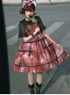 Popping Candy Series Doll Collar Ruffle Hem Sweet Lolita Light Short Sleeve Shirt