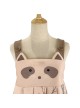 Little Raccoon Series JSK Autumn Winter High Waist Sweet Lolita Sling Dress