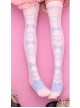 Heart And Bowknot Printing Sweet Lolita Stockings