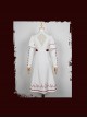 Scarlet Cross Series OP Long Style Blood Printing Halloween Nurse Gothic Lolita Long Sleeve Dress