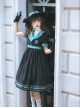 Magic Academy Series Daily Version OP Halloween Small High Waist School Lolita Short Sleeve Dress