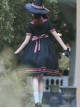 Magic Academy Series Daily Version OP Halloween Small High Waist School Lolita Short Sleeve Dress