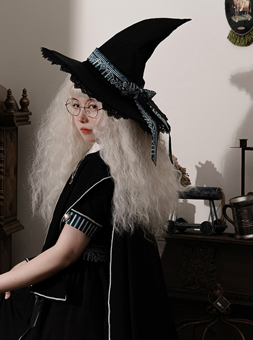 Magic Academy Series Halloween School Lolita Witch Pointed Hat