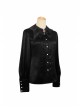 Witch Small Town Series Design 2 Halloween Retro Gothic Lolita Black Long Sleeve Shirt