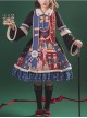 Clara Series OP Nutcracker Theme Autumn Winter Christmas Sweet Lolita Lapel Long Sleeve Dress