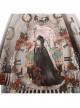 Black Fairy Tale Series JSK Darkness Printing Retro Gothic Lolita Sling Dress