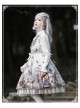 Black Fairy Tale Series JSK Darkness Printing Retro Gothic Lolita Sling Dress