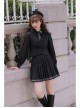 Taboo Book Series Winter Gothic Lolita Shirt And Vest And Pleated Skirt Three-piece Suit