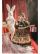 Christmas Story Series Warm Short Plush Sweet Lolita Winter Hooded Cloak