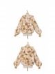 Brown Bear Plush Cute Sweet Lolita Bear Ears Hooded Winter Thicken Short Coat