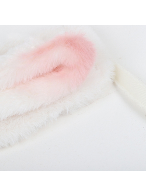 Cute Lamb Ears Autumn Winter Sweet Lolita Windproof Warm Milky Earmuffs