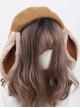 Cute Lop-eared Rabbit Autumn Winter Sweet Lolita Rabbit Ears Warm Beret