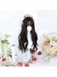 Dark Brown Gentle Big Waves Curly Long Curly Wig Classic Lolita Wigs