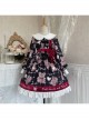 Doll Bear Series OP Doll Collar Cute Bears Printing Sweet Lolita Long Sleeve Dress