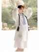 Return Date Series Autumn Winter Warm Chinese Elements Embroidery Double Faced Woolen Medium Length Cloak Coat