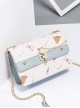 Sweet Print Pattern Decoration Metal Cat Ears Lolita Women's Messenger Bag