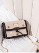 Lolita Sweet And Cute Bear Design Metal Disc Decorative Chain Bag