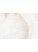 Sweet Cute Bowknot Milk-White Woolen Plush Balls Decoration Classic Lolita Berets