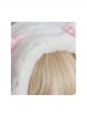 Brown Sweet Cute Girl Style Plush Bear Ears Sweet Lolita Bowknot Headband