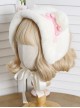 Brown Sweet Cute Girl Style Plush Bear Ears Sweet Lolita Bowknot Headband