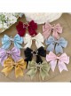 Cute Heart-Shaped Plush Balls Bowknot Metal Star Decoration Sweet Lolita Handbag