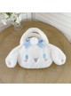 Sweet Lolita Cinnamoroll Dog White Cute Big Ears Exquisite Bowknot Messenger Bag